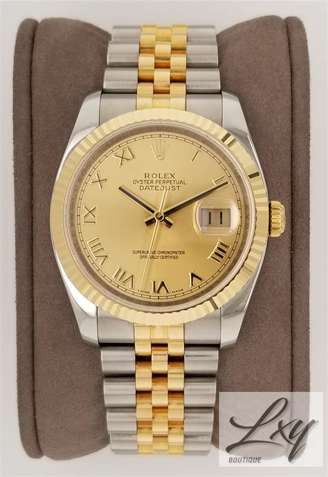 rolex reference number 116233|Rolex datejust 116233 champagne.